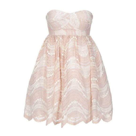 Les Bourdelles des Garcon Short Circle Lace Dress 42 US XS Capria NWT $425 - Picture 12 of 12